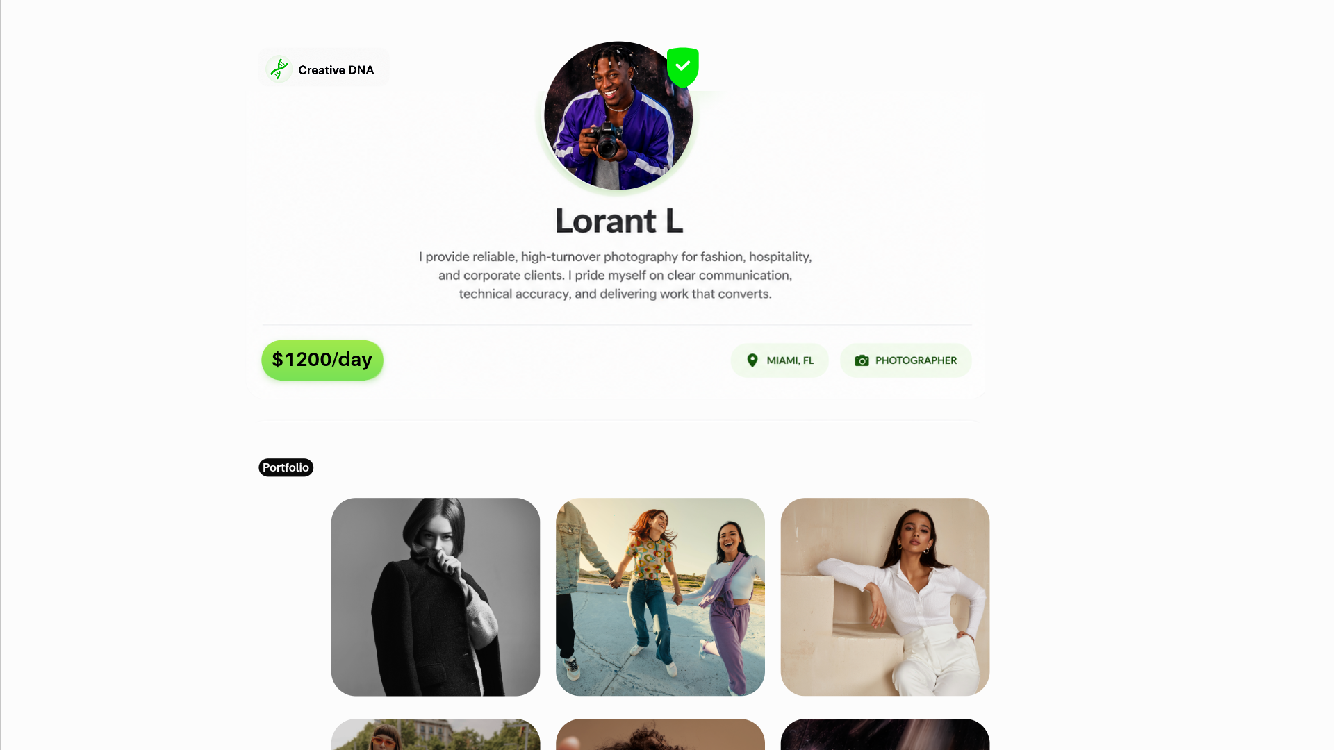 Talent Profile